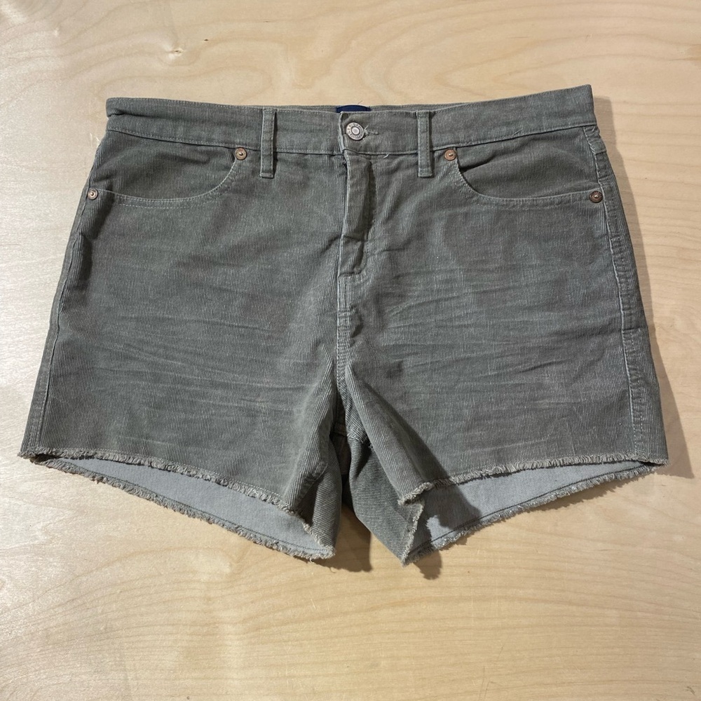 GAP Green Corduroy Shorts 10 (ND)